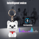 E300 Cute Pet High-Definition Noise Reduction Smart Voice Recorder MP3 Player, Capacity: 16GB(White)