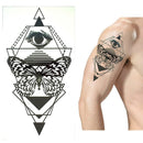 2 PCS Small Full Arm Temporary Waterproof Tattoo Stickers(xqb029)