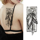 2 PCS Small Full Arm Temporary Waterproof Tattoo Stickers(xqb031)