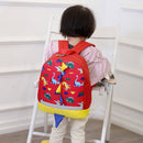 Backpack Cute Cartoon Dinosaur School Bags for Children(Pink)