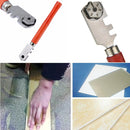 2 PCS Hand-held Multi-function Six-wheel Glass Cutter Tile Cutting Tool