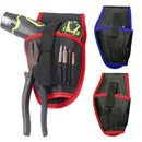 Portable Cordless Drill Holder Drill Cordless Screwdriver Waist Power Tool Bag Drill Waist Tool Belt Bag(Yellow)