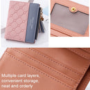 Cute Fashion Purse Leather Long Zip Wallet Coin Card Holder Soft Leather Phone Card Female Clutch(black)