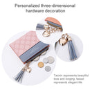 Cute Fashion Purse Leather Long Zip Wallet Coin Card Holder Soft Leather Phone Card Female Clutch(light gray)