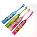 Portable Automatic Children Ultrasonic Electric Toothbrush(Blue Small Gray Gray)