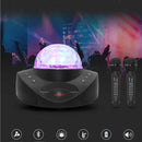 SDRD SD-308 2 in 1 Family KTV Portable Wireless Live Dual Microphone + Bluetooth Speaker(Pink)