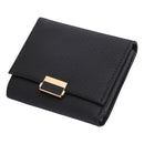 Luxury Wallet Female Leather Women Leather Purse Plaid Wallet Ladies Hot Change Card Holder Coin Small Purses for Girls(Royal blue)