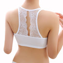Lace Beauty Strap With Chest Pad Wrapped Chest, Size:One Size(Black)