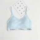 Women Simple Sling Vest Wrapped Chest, Size:One Size(Light Blue)