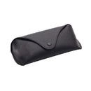 Portable Glasses Case Compression Litchi Texture Sunglasses Case(Black)