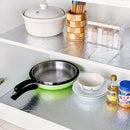 Kitchen Wall Stove Aluminum Foil Oil-proof Stickers Anti-fouling High-temperature Self-adhesive Croppable Wallpaper Wall Sticker, Size:60cmx5m Style:Orange Peel