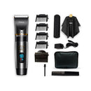 Original Xiaomi Youpin RE-6501 RIWA Professional Mens Hair Clipper Fast Charger Washable Barber Clippers with LCD Display, Plug Type:Compass plug(Black)