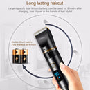 Original Xiaomi Youpin RE-6501 RIWA Professional Mens Hair Clipper Fast Charger Washable Barber Clippers with LCD Display, Plug Type:Compass plug(Black)