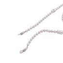 2 PCS Pearl Glasses Chain Anti-slip Artificial Pearl Chain Glasses Rope