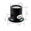 Watch Repair Tool Eyepiece Repair Watch Eye Mask Magnifier, Color:5X