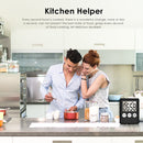 2 PCS Super Thin LCD Digital Screen Kitchen Timer Cooking Count Up Countdown Alarm Magnet Clock(Silver)