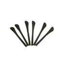 10 Pairs Square Hole Metal Spectacles Foot Cover Silicone Non-slip Fine Mirror Leg Cover Glasses Accessories
