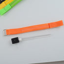 Nylon Night Sports LED Light Armband Light Bracelet, Specification:USB Charging Version(Blue)