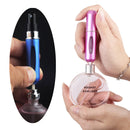 Portable Mini Aluminum Refillable Perfume Bottle Spray Empty Cosmetic Containers Atomizer, Capacity:5ml(Green)