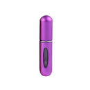 Portable Mini Aluminum Refillable Perfume Bottle Spray Empty Cosmetic Containers Atomizer, Capacity:5ml(Purple)