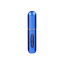 Portable Mini Aluminum Refillable Perfume Bottle Spray Empty Cosmetic Containers Atomizer, Capacity:5ml(Blue)