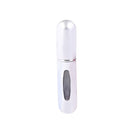 Portable Mini Aluminum Refillable Perfume Bottle Spray Empty Cosmetic Containers Atomizer, Capacity:5ml(Silver)