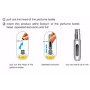 Portable Mini Aluminum Refillable Perfume Bottle Spray Empty Cosmetic Containers Atomizer, Capacity:5ml(Gold)