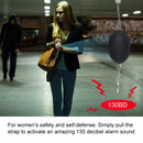 Self Defense Keychain Personal Alarm Emergency Siren Song Survival Whistle Device(Pink)