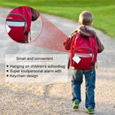 Self Defense Keychain Personal Alarm Emergency Siren Song Survival Whistle Device(Pink)