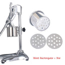 Manual French Press Squeeze Machine Squeezer Potatoes Slush Meat Slicer, Size: 450x260x200mm