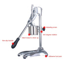 Manual French Press Squeeze Machine Squeezer Potatoes Slush Meat Slicer, Size: 450x260x200mm