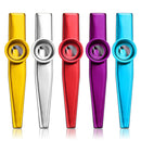 10 PCS Metal Kazoo Children Accompaniment Instrument(Silver)
