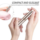 Push Button Electric Eyebrow Trimmer Automatic Hair Removal Device(Pearl White)