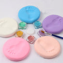 Baby Hand And Foot Ink Newborn Hand Model Handprint Mud(light pink)