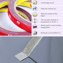 3M High Temperature Acrylic Foam Double Sided Tape Seamless Adhesive Tape Sticker(0.6cm)