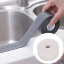 Durable PVC Material Waterproof Mold Proof Adhesive Tape Kitchen Bathroom Wall Sealing Tape, Width:3.8cm x 3.2m(White)