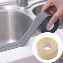 Durable PVC Material Waterproof Mold Proof Adhesive Tape Kitchen Bathroom Wall Sealing Tape, Width:2.2cm x 3.2m(Beige)