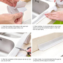 Durable PVC Material Waterproof Mold Proof Adhesive Tape Kitchen Bathroom Wall Sealing Tape, Width:2.2cm x 3.2m(Beige)