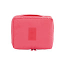 2 PCS Waterproof Make Up Bag Travel Organizer for Toiletries Kit(watermelon red)