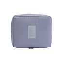 2 PCS Waterproof Make Up Bag Travel Organizer for Toiletries Kit(gray)