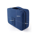 2 PCS Waterproof Make Up Bag Travel Organizer for Toiletries Kit(gray)