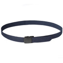 3Pcs Waist Adjustable Outdoor Belt Military Nylon Belt Men Army Style Belt(Black)