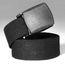 3Pcs Waist Adjustable Outdoor Belt Military Nylon Belt Men Army Style Belt(Coffee)