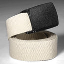 3Pcs Waist Adjustable Outdoor Belt Military Nylon Belt Men Army Style Belt(Coffee)