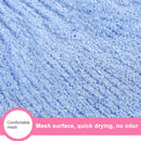 5 PCS Shower Bath Gloves Exfoliating Spa Massage Scrub Body Glove(Blue)