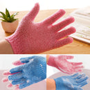 5 PCS Shower Bath Gloves Exfoliating Spa Massage Scrub Body Glove(Blue)