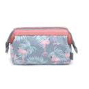 Cosmetic Bag Women Necessaire Make Up Bag Travel Waterproof Portable Makeup Bag Toiletry Kits(Grey egret)