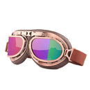 Protective Glasses Dustproof Anti-wind / Sand Riding Motorcycle Goggles Industrial Goggles(Colorful Lens)