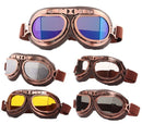Protective Glasses Dustproof Anti-wind / Sand Riding Motorcycle Goggles Industrial Goggles(Brown Lens)
