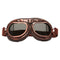 Protective Glasses Dustproof Anti-wind / Sand Riding Motorcycle Goggles Industrial Goggles(Brown Lens)